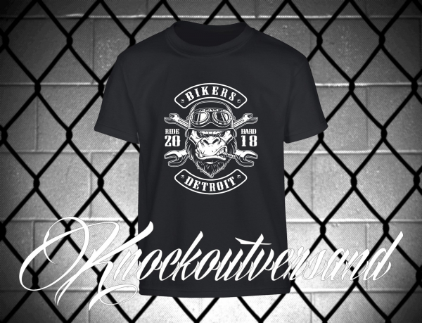 Bikers Detroit Männer T-Hemd